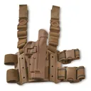 U.S. Military Surplus Blackhawk Serpa Level 2 Drop Leg Tactical Holster Beretta 92/96 New - Sportsman's Guide