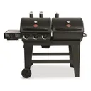 Char-Griller Dual Function Gas and Charcoal Grill Black E5072 - Char Griller