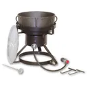 King Kooker(R) 17 1/2" Outdoor Propane Cooker with 5-Gallon Cast Iron Pot - King Kooker
