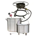 King Kooker 32 Quart Steaming Boiling Kit - King Kooker