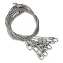 The Snare Shop Roundup Micro Lock Snares with Deer Stops 12 Pack - The Snare Shop