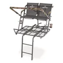 Bolderton 18' 2-Man Ladder Tree Stand with Grizzly Grip - Bolderton