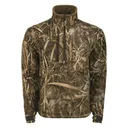 Drake Men's MST Hole Shot Windproof Eqwader Quarter Zip Jacket - Drake Waterfowl
