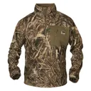 Banded Mid-Layer Camo Fleece Pullover - Banded