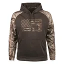 Huntworth Men's Performance Horizontal Flag Hoodie - Huntworth
