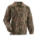 HuntRite Men's Quarter-zip Camo Fleece Pullover Jacket - Huntrite