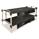 Disc-O-Bed with Side Organizers Black - Disc-O-Bed