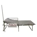 Blantex FEMA-ADA Adjustable Cot with Guardrails and IV Pole - Blantex