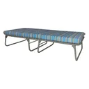 Blantex XK5-XL Extra Wide Extra Long Foldable Steel Bed with 3 Foam Mattress - Blantex