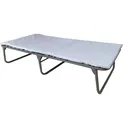 Blantex XM-6 Extra Wide Folding Steel Bed with Easy Clean Mattress - Blantex
