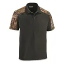 Guide Gear Men's Camo Detail Polo Shirt - Guide Gear