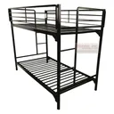 Blantex UNI150SQ University 1.5" Bunk Bed with Built in Ladder and 2 Guardrails - Blantex