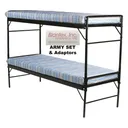 Blantex ARMY SET 2 Beds with Foam Mattresses - Blantex