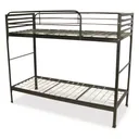 Blantex CAMP BUNK 30 x 75 Angle Steel Bunk Beds and 2 Guardrails - Blantex