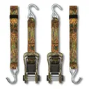 SmartStraps Camo X 14' 5000-lb. Commercial Ratchet Tie Down 2 Pack - Smartstraps
