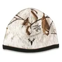 Stretch Fleece Realtree Snow Beanie - Hot Shot