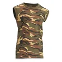 U.S. Military Style Sleeveless T-Shirts Woodland Camo 2 Pack - Sportsman's Guide