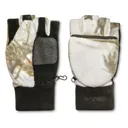 Fleece Insulated Pop-Top Mitten Realtree Snow - Hot Shot