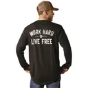 Ariat Men's Rebar Cotton Strong WHLF Long-Sleeve Tee - Ariat