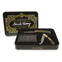 Uncle Henry Fixed and Folding Combo Knives Set with Deck of Playing Cards - Uncle Henry