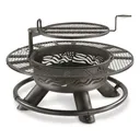 CASTLECREEK 47" Fire Pit with BBQ Grate - Castlecreek