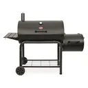 Char-Griller Smokin' Outlaw Barrel Grill and Offset Smoker - Char Griller