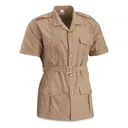 French Military Tropical Short Sleeve Safari Field Shirt New - Sportsman's Guide