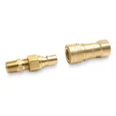 Mr. Heater Propane/Natural Gas 3/8 in. Quick Connector and Full Flow Male Plug - Mr Heater