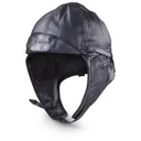 German Military Style Leather Aviator Helmet - Military Surplus