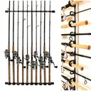 Rush Creek 3 in 1 Aluminum Modular 10 Rod Rack - Rush Creek