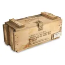 U.S. Military Surplus Wood Ammo Crate 21" x 9" x 9" Used - 