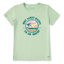 Life Is Good Why Limit Happy Women's Crusher Tee - Life Is Good