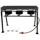 King Kooker(R) Triple Burner Outdoor Camp Stove - King Kooker