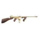 Thompson 1927A-1 .45 ACP Titanium Gold Plated 16.5" Barrel 20/50 Rounds Blemished - Auto Ordnance
