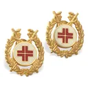 Italian Military Surplus Medic Badges 2 Pack New - Surplus