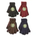 U.S. Army Eagle Star Knitted Assorted Color Gloves 4 Pairs New - Sportsman's Guide