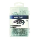 Eagle Claw Lazer Sharp O'Shaughnessy Hook Kit 100 Pieces - Eagle Claw