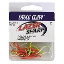 Eagle Claw Lazer Sharp Octopus Hook Assortment 20 Pack - Eagle Claw