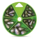 Eagle Claw Bass Casting Sinker Assorted Sizes 27 Pieces - Eagle Claw