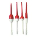 Eagle Claw Panfish Assorted Snap-on Stem Floats 12 Pieces - Eagle Claw