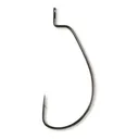Eagle Claw Lazer Sharp Value Series Extra Wide Gap Worm Hook Platinum Black 15 Pack - Eagle Claw