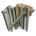U.S. Military Surplus 12" Tent Stakes 12 Pack New - Military Surplus