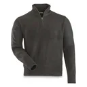 Italian Municipal Surplus Acrylic Quarter Zip Sweater New - 
