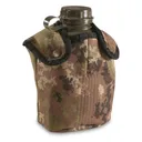 Italian Military Surplus San Marco 1L Canteen with Cup and Cover New - Sportsman's Guide
