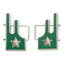 Italian Military Surplus Alpine Troop Gorget Badge Set 2 Sets New - Sportsman's Guide