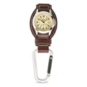 Dakota Leather Field Clip Watch - Dakota Watch Company