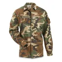 Italian Military Surplus Woodland BDU Jacket New - Sportsman's Guide