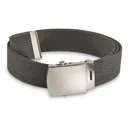 U.S. Municipal Surplus Military Style Web Belt with Silver Buckle 12 Pack New - 