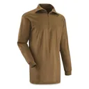 Swiss Military Surplus Quarter Zip Long Sleeve Shirt New - Military Surplus