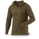 Italian Military Surplus Long Sleeve Quarter Zip Shirt New - Surplus